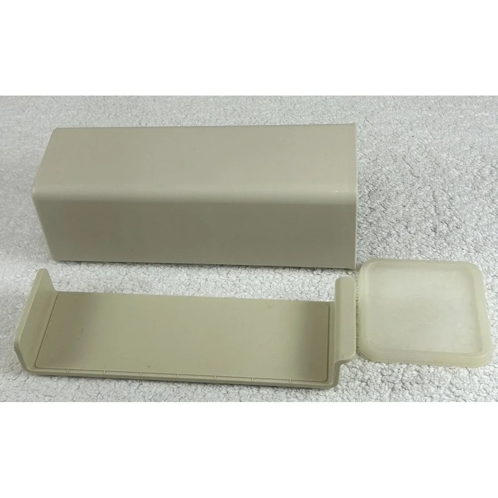 Vtg Tupperware 2 Lb Velveeta Cheese Keeper Container Holder USA 3 Piece Set